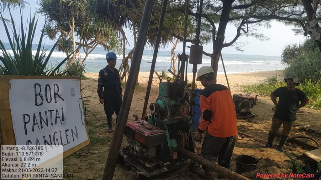 Bor SPT Pantai Sanglen